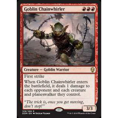 MtG Dominaria Goblin Chainwhirler