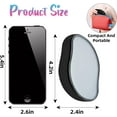 thumbnail image 4 of Borrador de pelo de cristal, herramienta exfoliante de piel para depilación sin dolor para hombres, mujeres, brazos, piernas, espalda, pecho, piel suave y sedosa, removedor de pelo de cristal mágico para cualquier parte del cuerpo (negro) Brillar Electrónica, 4 of 6