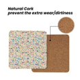 thumbnail image 4 of Xecao Famous Places for MDF Cork Coaster 4 Pcs,Drink Coasters,Suit for House Warming Gifts New Home ,Coffee Table Decor-Square, 4 of 7