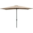 thumbnail image 2 of UltraShades 10 Feet  Rectangular Patio Umbrella - Khaki, 2 of 4
