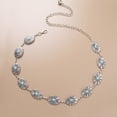 thumbnail image 3 of Aellinatey Chain Belt For Women Waist Chain Concho Chain For Dress Turquoise Waist Chain, 3 of 18