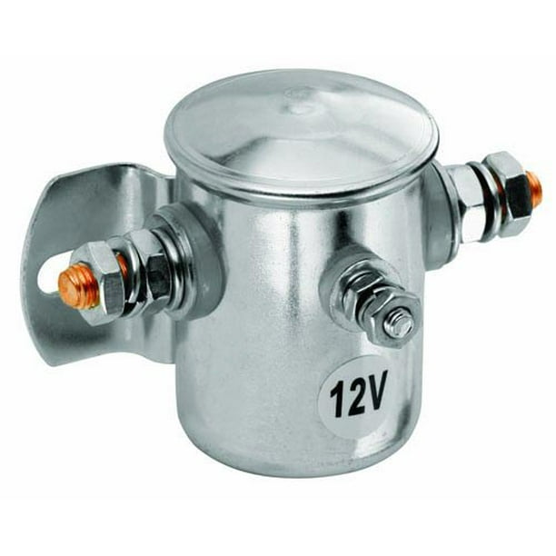 Battery Isolation Solenoid 3 Pole 12 Volt Replacement Auto Part, Easy