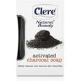 thumbnail image 1 of CLERE Natural Beauty Soaps 150g (5.2oz)  - Activated Charcoal, 1 of 5