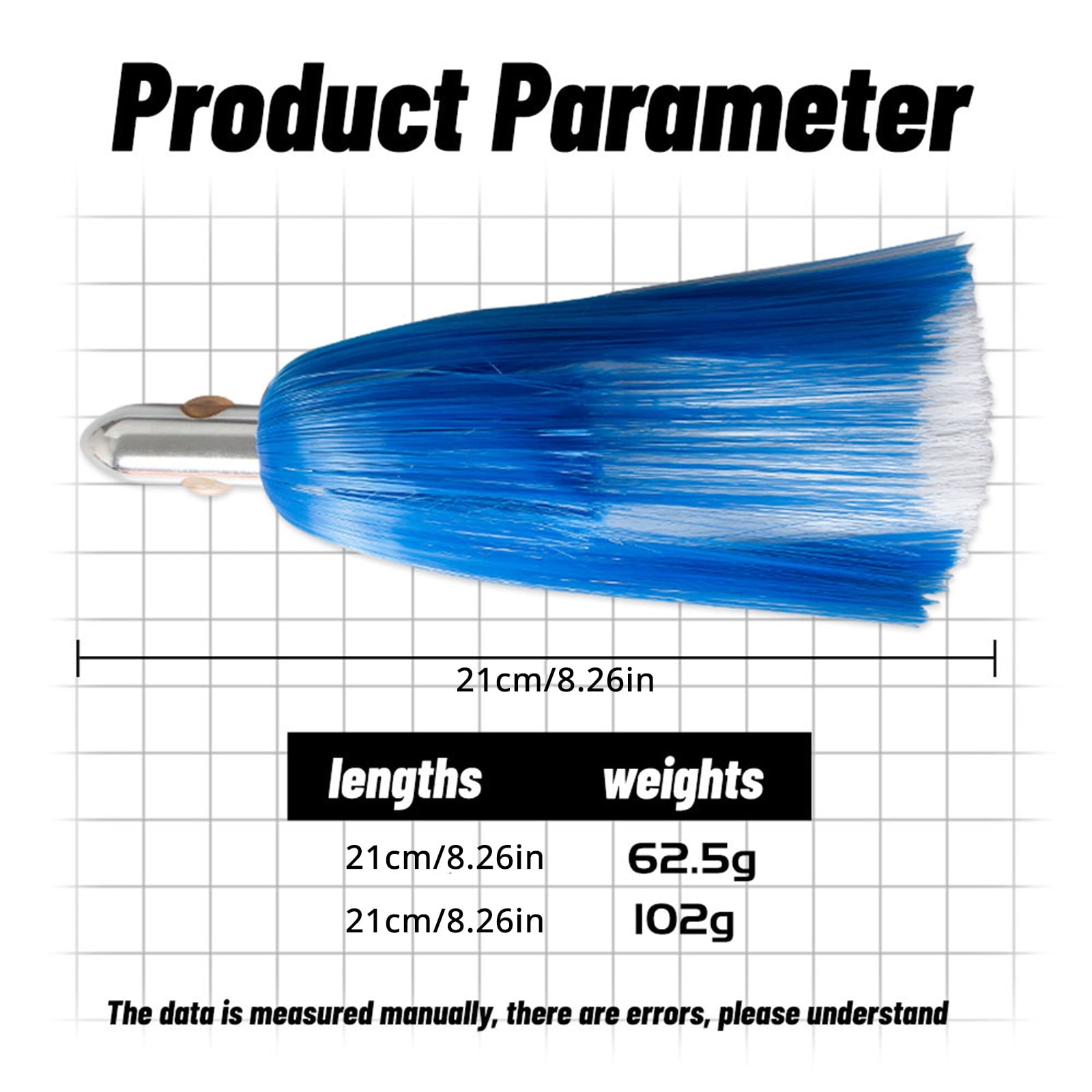 Squid Skirt Trolling Lures Coppers Head Octopuses Squid Skirt Baits Seawater Fishing Lures Drag Fishing Trolling Lures
