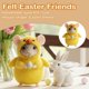 thumbnail image 2 of Uuiauoio Easter Felt Bunny Ornaments - Handmade Wool Felt Bunny Ornaments,Cute Felted Rabbit Animal Figurine for Tree,Soft Felted Mouse for Easter Basket Stuffers,Tiered Tray Decor & Spring Gift, 2 of 3