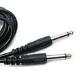 thumbnail image 6 of Necvior 6.35mm to 6.35mm 1/4" Stereo Guitar Cable 10ft Professional Guitar Cable Lead, 6 of 11