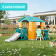 thumbnail image 4 of PLAYOUT KIDS | Casita Infantil Cabin de Madera para Niños Juegos de Interior y Exterior, 4 of 4