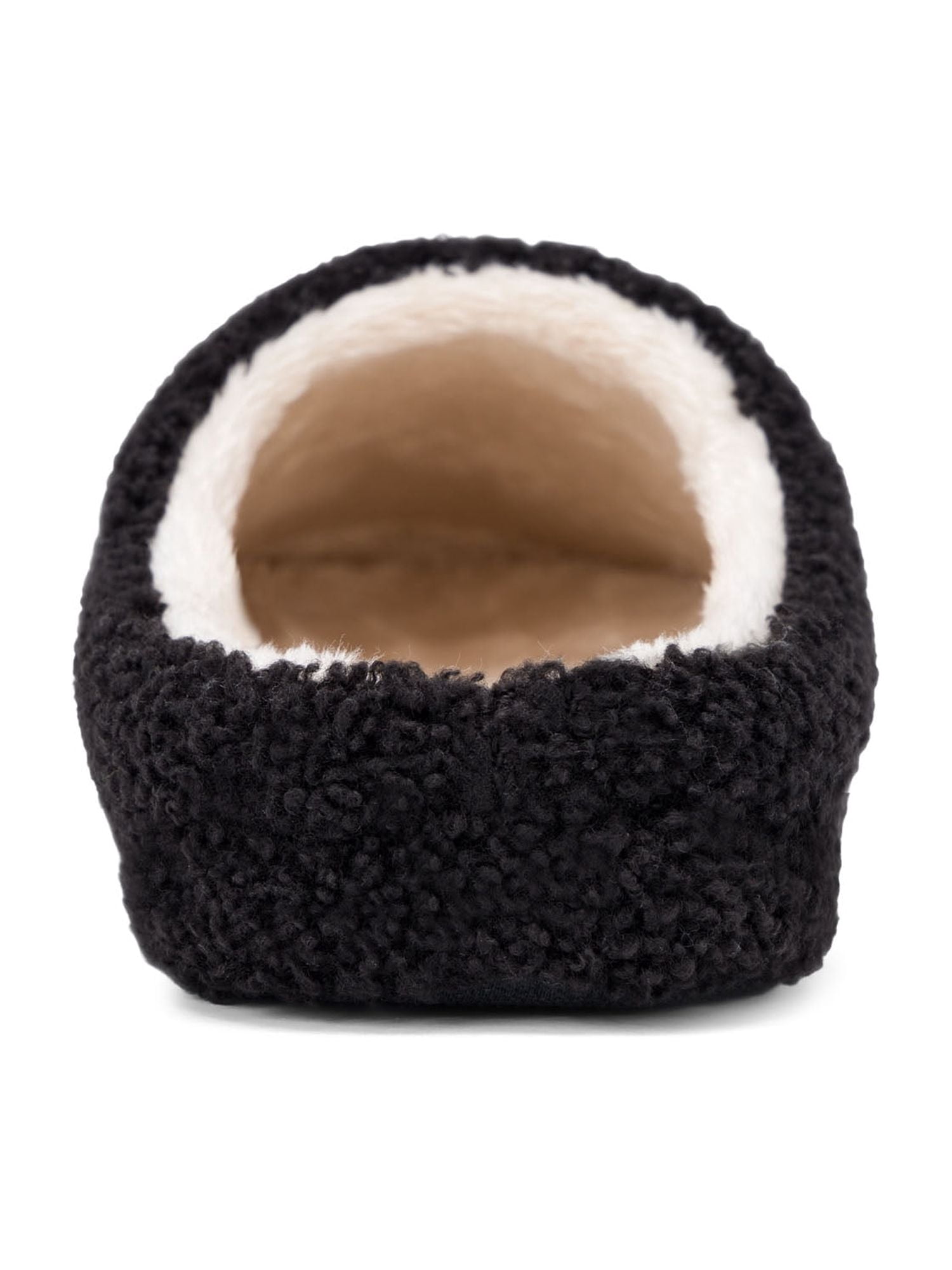 No Boundaries Women’s Plush Sherpa Clog Slippers