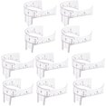 thumbnail image 1 of 10pcs Sourcils Règle Sourcils Pochoir Jetable Sourcils Modèle Sourcils Règle Autocollant Sourcils Forme Mesure Outil Kit, 1 of 8