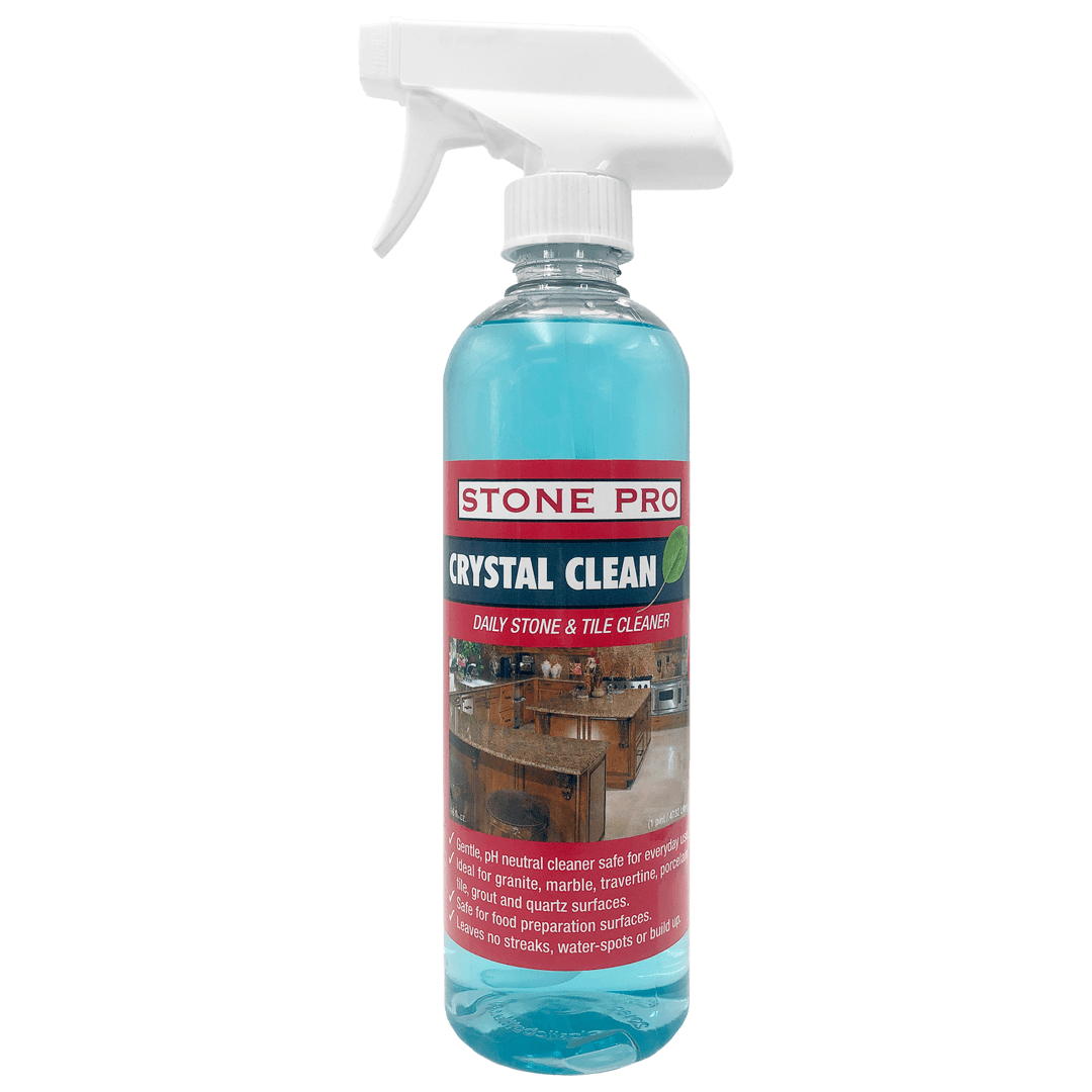 Stone Pro Crystal Clean Daily Cleaner, Cleans and Reinforces Sealant on