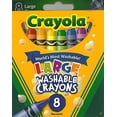 thumbnail image 3 of Crayola Large - Crayon - non-permanent - assorted colors (pack of 8), 3 of 4