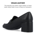 thumbnail image 3 of Journee Collection Womens Liyla Tru Comfort Foam Low Heel Square Toe Pumps, 3 of 6