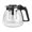 Black, variant on Premium Glass Teapot 1000ml or 2000ml Black for Loose Leaf Tea Healthy Eco-Friendly Home Decor