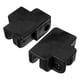 thumbnail image 1 of Umbrella Pole Stabilizer Canopy Pole Connector Universal Interface Design For Market Stalls Black Color 7.00X5.50X3.20CM Support Rod Connection 2Pcs, 1 of 5