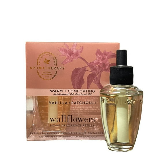 Bath and Body Works Wallflowers Home Fragrance Refill (Vanilla   Patchouli) 2 Pack