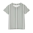 thumbnail image 4 of Ohufall Kids Boys Girls T-shirts 3-14 Years Old, Summer Fashion Stripe Printed Pullover Crew Neck Tees Cute Casual Short Sleeve Daily Shirts for Toddler Boys & Girls, 4 of 4
