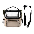 thumbnail image 1 of Estuche Organizador de Maquillaje con Divisor Extraíble, Bolsa de Cosméticos de Viaje Profesional, Bolsa para Brochas de Maquillaje para Artistas de M, 1 of 10