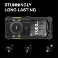 thumbnail image 3 of AGM H5 4G Rugged Smartphone 6.51inch 4GB 64GB 7000mAh IP68/IP69K Android12-Black, 3 of 6