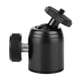 thumbnail image 1 of K26 Mini Cabeza de Bola 360 ° Cabeza de Trípode Carga hasta 2 kg con Orificios para Tornillos de 1/4 Pulg y 3/8 Pulg Compatible con Trípodes, Monopies y Otros Equipos Fotográficos. EOTVIA No, 1 of 6