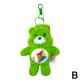 thumbnail image 2 of Muñeco de peluche con forma de oso de amor auténtico, colgante colorido para bolso escolar, muñeco de oso arcoíris, 2 of 2