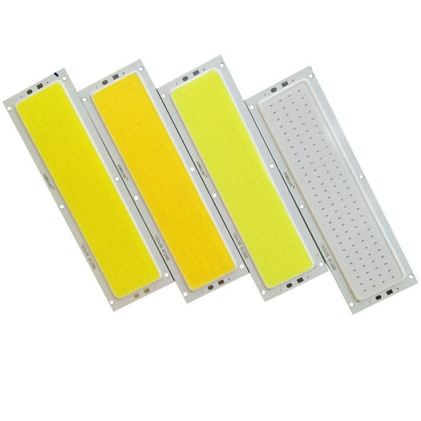 Fiudx Tira de Luces Led Cob, Alta Potencia de 10 W, 1000 Lm, Bajo Consumo, Blanco Cálido, Blanco Frío, Blanco Natural, Opciones de Color Azul, Retroiluminación, Eficiencia Energética, Entrada de 12 V