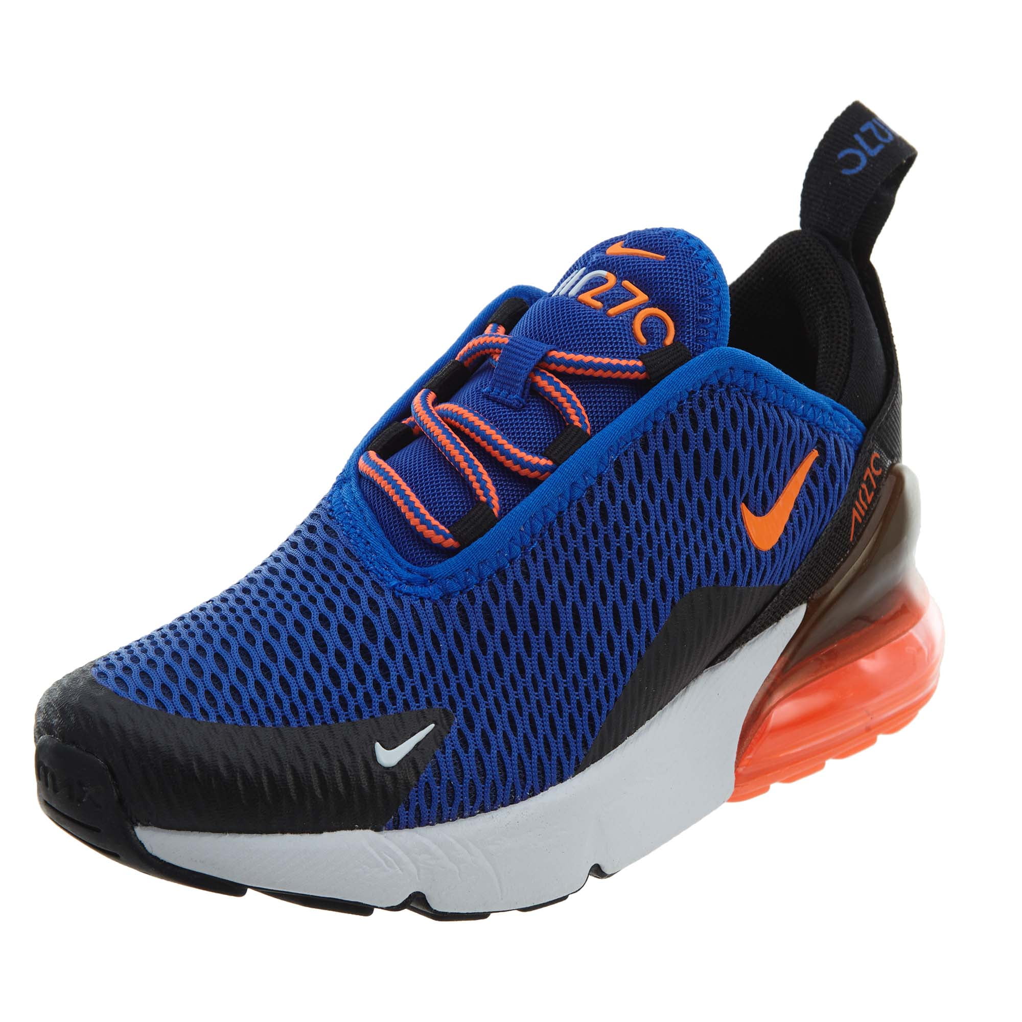 Nike air max 270 navy deals orange