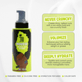 thumbnail image 5 of Pardon My Fro Hair-Mousse 10.5 oz., Hydrating, Dry, Frizzy Hair, Unisex, 5 of 9