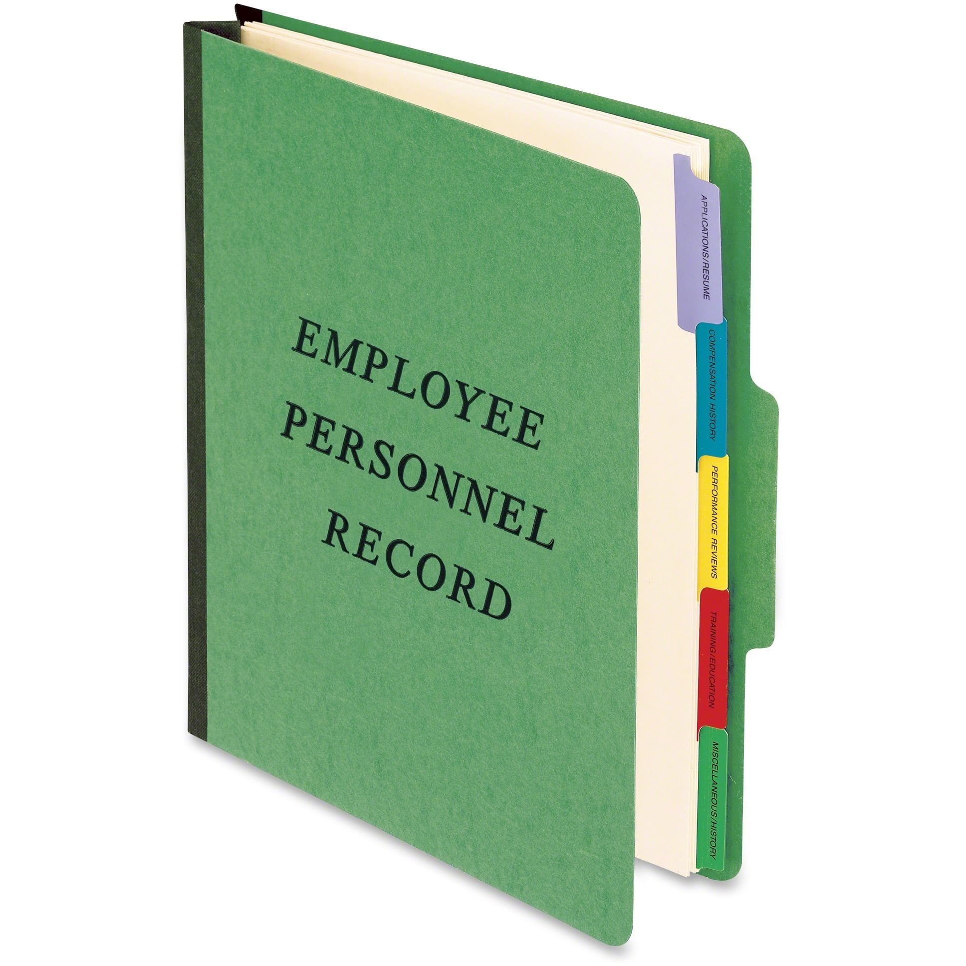 Pendaflex, PFXSER1GR, Employee/Personnel Folders, 1 Each, Green