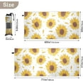 thumbnail image 4 of Dreamtimes Yellow Sunflower Beach Towel Quick Dry Absorbent Bath Towels Sandproof Lightweight Towel for Gym Yoga Sports Swimming- 30x60in, 4 of 7
