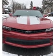 thumbnail image 6 of Custom Install Parts Front Grille Textured Black Bowtie Emblem Compatible with Select Chevy Camaro 2014-2021, Replacement for GM Part # 23269466 and 22831295, 6 of 7