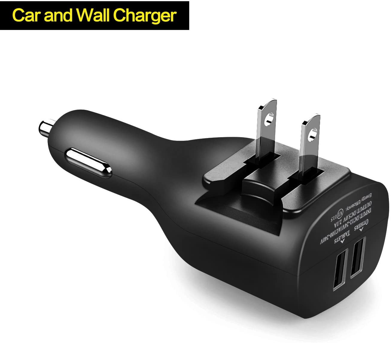 2-in-1 Car Home Charger for Nokia G90/G100/G300/G310 5G - 6ft Long USB-C Cable TYPE-C Cord Travel Power Adapter Charging Wire Folding Prongs for Nokia G90/G100/G300/G310 5G
