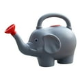 thumbnail image 3 of Dualoai Animal Watering Can Long Spout Cute Watering Pot for Patio Bonsai Greenhouse Gray 1600ml, 3 of 9