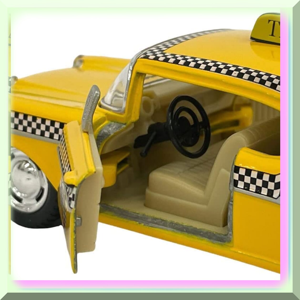 Kinsmart 2-Piece Set: 1957 Chevrolet Bel Air Police & Fire Diecast Models – 1:40 Scale 6 thumbnail image
