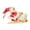 Style A, variant on Santa Claus Sledge Figurine, Santa Claus Doll Festive Statue, Santa Claus Skiing Figure for Home Party Desk Indoor Decoration Style I