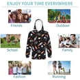 thumbnail image 5 of Sikiie Space Rocket Youth Hoodie Sweatshirt Pullover Hooded Classic Casual Essentials Hoodiefor Boys Girls Kids -Large, 5 of 6