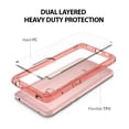 thumbnail image 3 of Xiaomi Redmi Note 5 Case, Ringke [FUSION] Clear Transparent PC Back TPU Bumper [Drop Defense] Raised Bezels Scratch Protection Natural Form Cover for Redmi 5 Plus - Rose Gold Crystal, 3 of 8