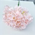 thumbnail image 3 of 2 Bunches Artificial Flower Lifelike Hydrangea Fake Flower for Wedding Decor, 3 of 7