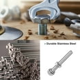 thumbnail image 2 of Uxcell 10-Pack Tornillo de Cabeza Hexagonal con Tuercas, Arandelas Planas y de Bloqueo M5x40mm, 2 of 6