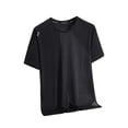 thumbnail image 2 of NinXxx Men's Oversized City Print Crew Neck Loose Casual Sports Tee Black XXXL, 2 of 3