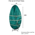 thumbnail image 2 of Tiny Tim Totes 83-DT5571 Premium Combo Arbre de Noël Sac de Rangement & 44; Vert - 10 Pi., 2 of 4