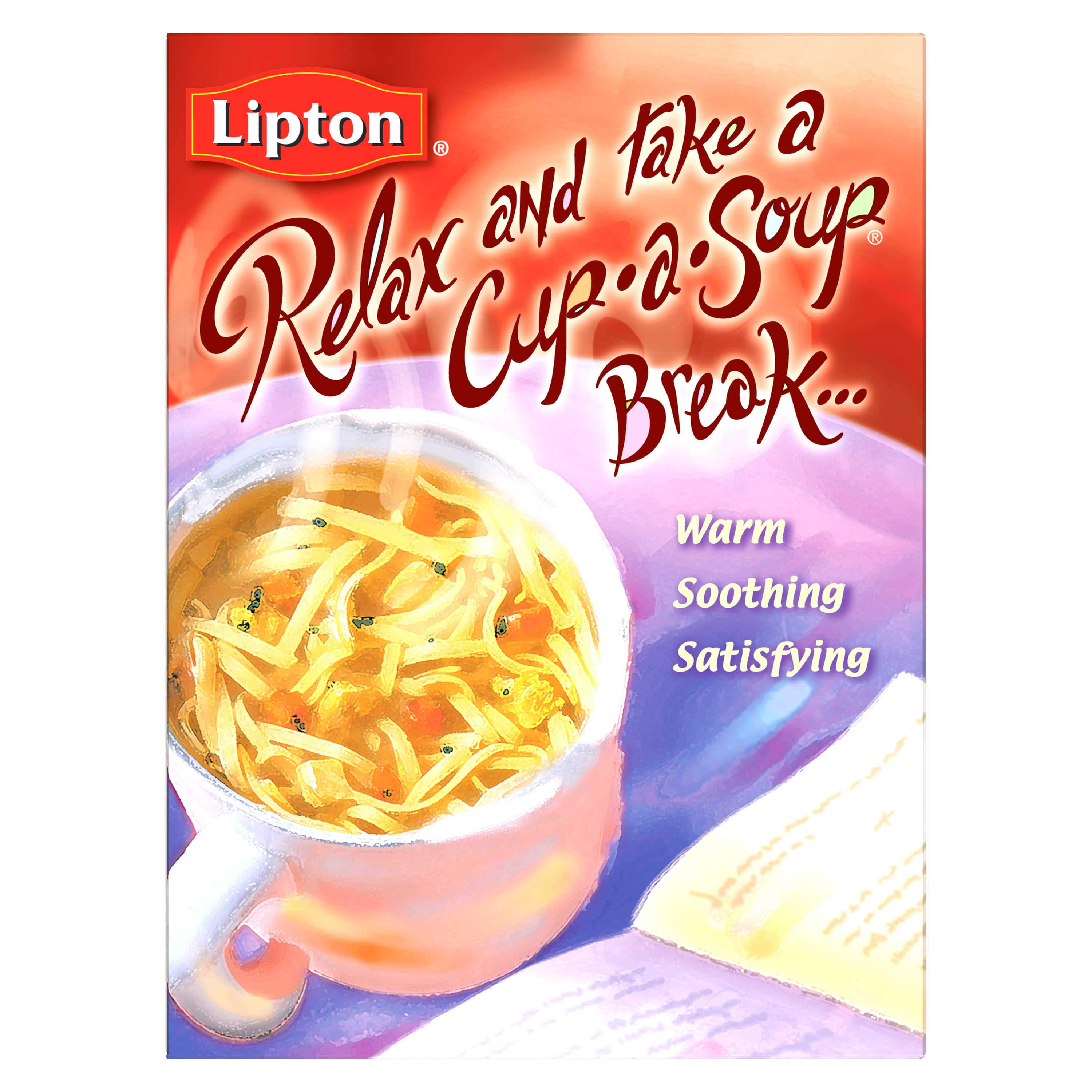 Chicken Noodle Lipton Cup-a-Soup Instant Soup Mix