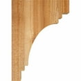 thumbnail image 3 of 4"W x 10"D x 14"H Pescadero Rough Sawn Corbel, Western Red Cedar, 3 of 9