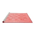 thumbnail image 2 of Ahgly Company Machine Washable Indoor Rectangle Abstract Red Modern Area Rugs, 6' x 9', 2 of 4