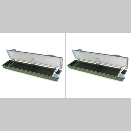 XULHAN High-Quality Durable Carp Fishing Tackle Box with Stiff Hair Rig Board and Pins for Ultimate Organization | Convenient Compact Design for Easy Storage and Transport | Reliable Carp
