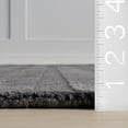 thumbnail image 5 of Rugs USA Vestry Striped Wool Area Rug, 9' 6" x 13' 6", Vestry Charcoal, 5 of 8