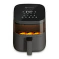 thumbnail image 1 of Kitchen Elite Four Friteuse à Air Chaud Numérique de 4 Pintes, Fenêtre, Écran Tactile, Cuiseur Compact, Gris, 1 of 8