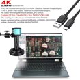 thumbnail image 4 of Microscopio digital YIZHAN Para Adultos, Cámara USB HDMI Para Computadora de 48 MP, Lente de 150 Aumentos, Soporte Reforzado que Reduce la Vibración, Nuevo, 4 of 6