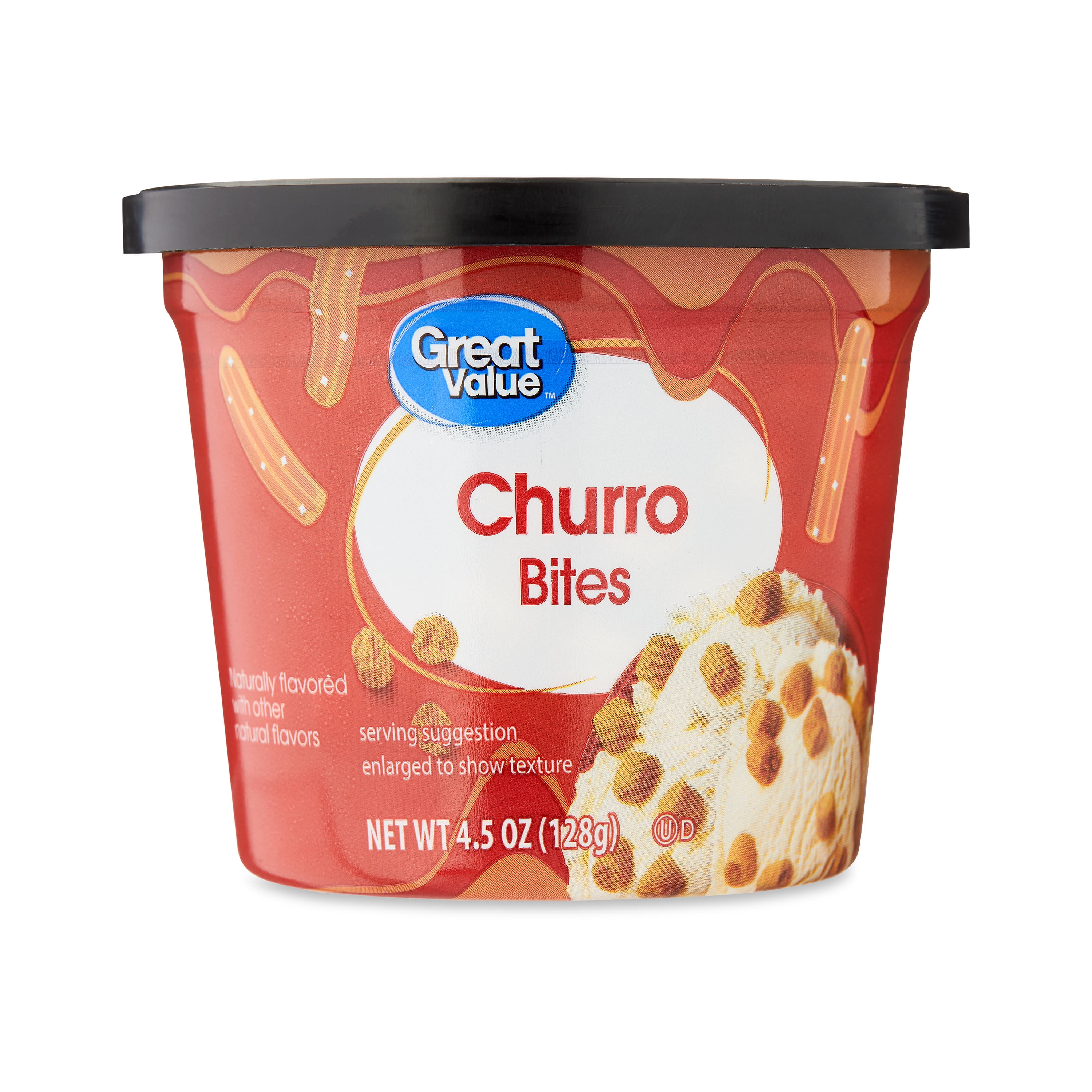 (4 pack) Great Value Churro Bites, 4.5 oz