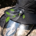 thumbnail image 4 of Solar Fan Sun Hat With Full Mosquito Net Face Shield, UV Blocking Neck Flap Breathable Cooling Headwear For Fishing Gardening Hiking Yard Work(Black), 4 of 5