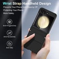 thumbnail image 2 of For Z Flip 6 Case with Hinge Protection, Built-in Screen Protector Slim PC Shockproof Anti-Scratches Cover for Samsung Galaxy Z Flip 6, 2 of 5